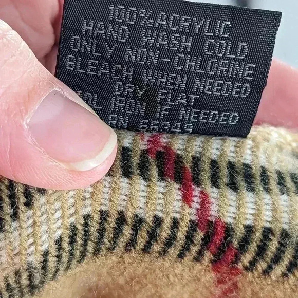 V.Fraas Womens Cape One Size Tan Black Plaid Open Front Wrap Shawl Layer - Picture 7 of 8